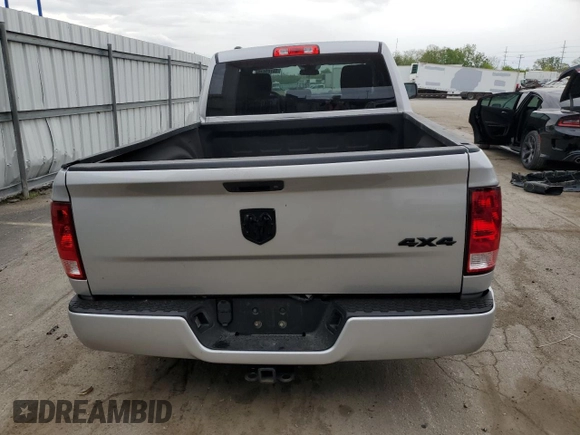 2018 Ram 1500 Express with VIN 1C6RR7FG2JS235099, listed as a Copart auction lot 56705475 with 105,475 mi miles and Clean title. Bid and sale history available at DreamBid. Image 6.