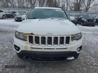 2016 Jeep Compass Latitude with VIN 1C4NJDEB0GD587940, listed as a Copart auction lot 51215595 with 190,386 mi miles and Clean Title. Bid and sale history available at carsss.com. Image 5.
