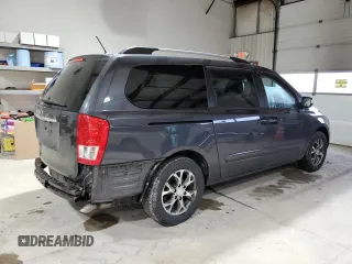 2014 Kia Sedona LX with VIN KNDMG4C77E6541368, listed as a Copart auction lot 52749305 with 130,253 mi miles and Salvage Title. Bid and sale history available at carsss.com. Image 3.
