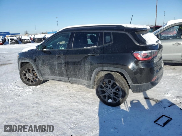 2020 Jeep Compass High Altitude z VIN 3C4NJDCB1LT119268, wystawiony jako Copart lot #45556775 z przebiegiem 56 628 mil mil oraz Nie do naprawy • Non repairable. Historia ofert i sprzedaży dostępna na DreamBid. Obrazek 2.