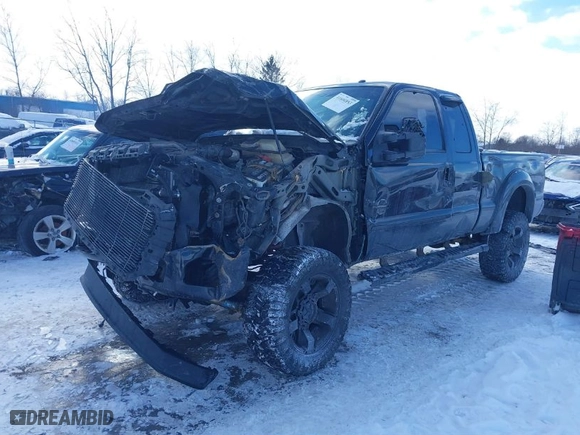 2015 Ford Super Duty F-250 SRW XLT with VIN 1FT7X2BT6FEB99225, listed as a IAAI auction lot 41606893 with 154,651 mi miles. Bid and sale history available at carsss.com. Image 2.