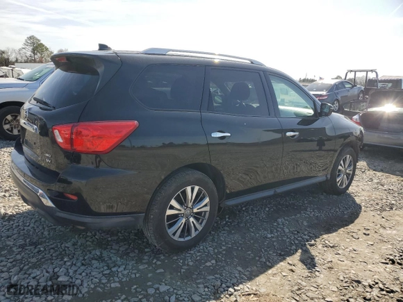 2020 Nissan Pathfinder SV with VIN 5N1DR2BM1LC589562, listed as a Copart auction lot 45484875 with 122,154 mi miles and Salvage Title. Bid and sale history available at carsss.com. Image 3.