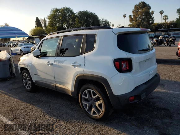 2018 Jeep Renegade Latitude with VIN ZACCJABB6JPG90511, listed as a Copart auction lot 52104325 with 61,986 mi miles and Salvage Title. Bid and sale history available at carsss.com. Image 2.
