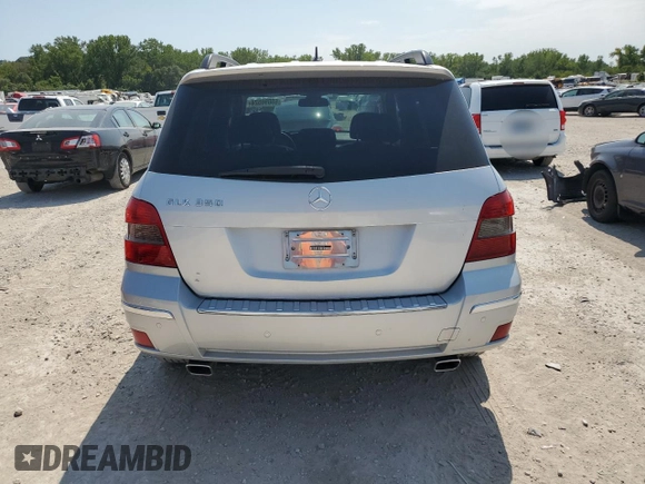 2011 Mercedes-Benz GLK 350 with VIN WDCGG5GB9BF536132, listed as a Copart auction lot 69096524 with 95,984 mi miles and Clean Title. Bid and sale history available at DreamBid. Image 6.