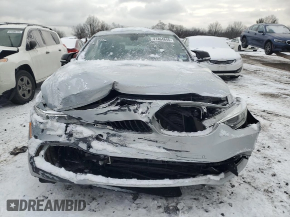 2015 BMW 4 Series 435i xDrive with VIN WBA4B3C51FD670241, listed as a Copart auction lot 41464845 with 81,780 mi miles and Salvage Title. Bid and sale history available at DreamBid. Image 5.