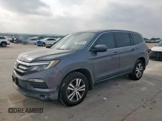 2016 Honda Pilot EX-L with VIN 5FNYF5H77GB042287, listed as a Copart auction lot 57281825 with 112,798 mi miles and Salvage title. Bid and sale history available at DreamBid. Image 1.