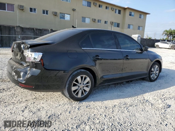 2015 Volkswagen Jetta Sedan 1.8T SE w/Connectivity with VIN 3VWD07AJ8FM414017, listed as a Copart auction lot 49407745 with 190,615 mi miles and Salvage Title. Bid and sale history available at carsss.com. Image 3.