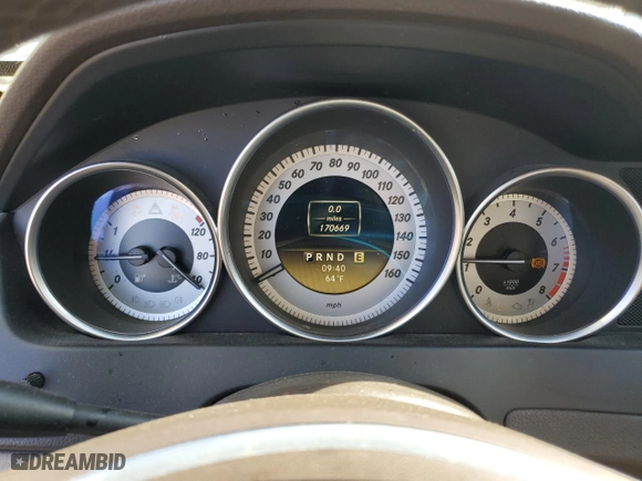 2012 Mercedes-Benz C-Class C 250 with VIN WDDGJ4HB8CF802876, listed as a Copart auction lot 48554275 with 170,669 mi miles and Salvage Title. Bid and sale history available at carsss.com. Image 9.