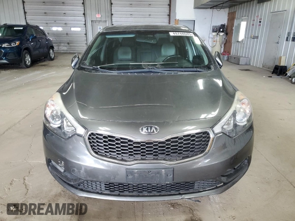 2014 Kia Forte EX with VIN KNAFZ4A81E5103141, listed as a Copart auction lot 49748045 with 0 mi miles and Non Repairable. Bid and sale history available at carsss.com. Image 5.