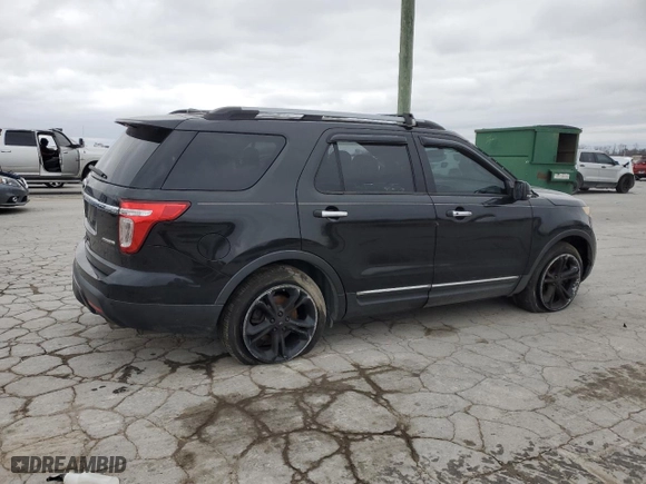 2015 Ford Explorer Limited with VIN 1FM5K7F87FGA15340, listed as a Copart auction lot 48040445 with 255,836 mi miles and Salvage Title. Bid and sale history available at carsss.com. Image 3.