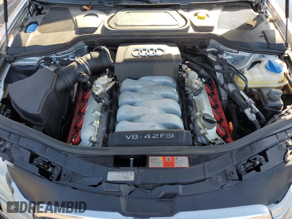 2007 Audi A8 L 4.2L with VIN WAUMV44E77N025911, listed as a Copart auction lot 74821004 with 184,166 mi miles and Salvage Title. Bid and sale history available at carsss.com. Image 12.