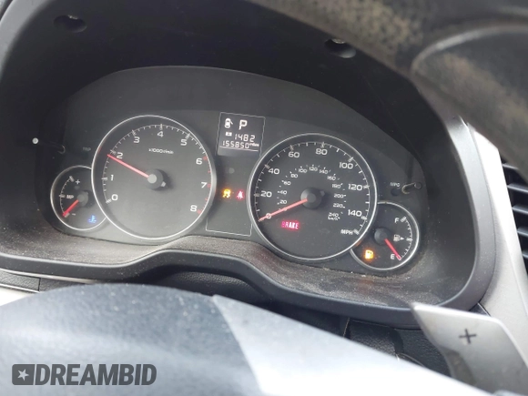 2013 Subaru Legacy 2.5i with VIN 4S3BMBA67D3046229, listed as a IAAI auction lot 42451162 with 155,850 mi miles and . Bid and sale history available at DreamBid. Image 7.