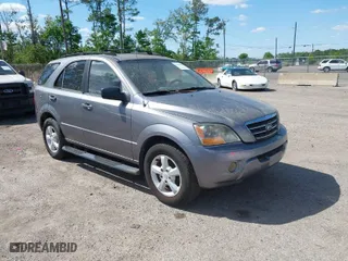 2007 Kia Sorento EX with VIN KNDJD736275689232, listed as a IAAI auction lot 41984030 with 217,065 mi miles. Bid and sale history available at carsss.com. Image 1.