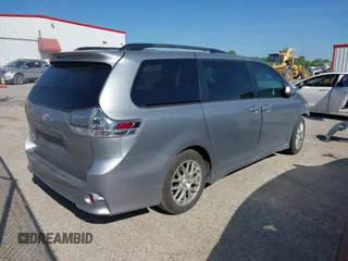 2011 Toyota Sienna SE with VIN 5TDXK3DC8BS131434, listed as a IAAI auction lot 42002675 with 209,396 mi miles. Bid and sale history available at carsss.com. Image 4.