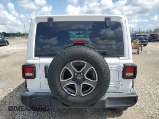 2020 Jeep Wrangler Unlimited Sport S с VIN 1C4HJXDN6LW265960, выставлен на аукционе Copart как лот 55750775 с пробегом 62 990 миль миль и На запчасти • Non repairable. История ставок и продаж доступна на DreamBid. Изображение 6.