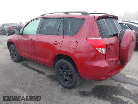 2008 Toyota RAV4 with VIN JTMZD33V686061866, listed as a IAAI auction lot 41611669 with 120,955 mi miles. Bid and sale history available at carsss.com. Image 3.