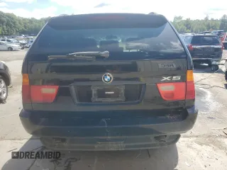 2001 BMW X5 3.0i with VIN WBAFA53511LM83216, listed as a Copart auction lot 69179654 with 0 mi miles and Salvage Title. Bid and sale history available at carsss.com. Image 6.