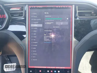 2018 Tesla Model X 75D with VIN 5YJXCAE45JF103828, listed as a IAAI auction lot 41698708 with 118,699 mi miles and . Bid and sale history available at carsss.com. Image 16.
