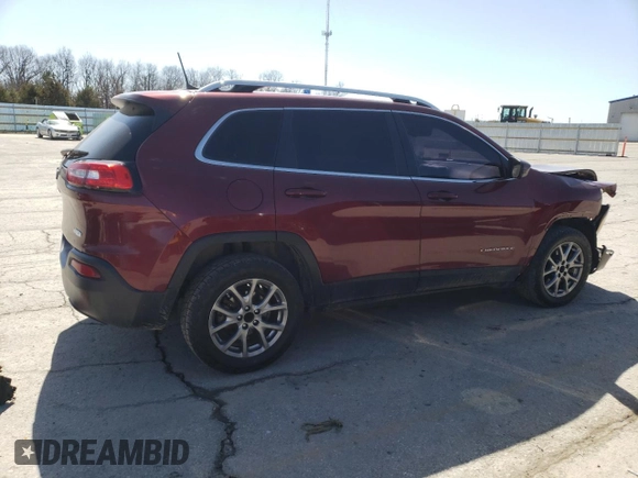 2018 Jeep Cherokee Latitude Plus with VIN 1C4PJLLB8JD622754, listed as a Copart auction lot 48239075 with 212,331 mi miles and Salvage Title. Bid and sale history available at carsss.com. Image 3.