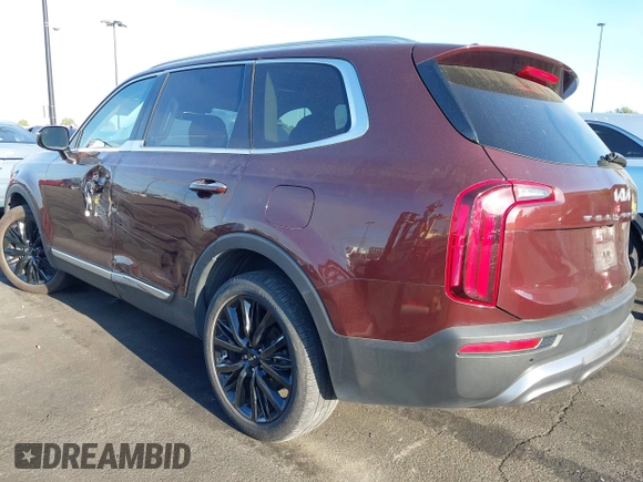 2022 Kia Telluride SX with VIN 5XYP54HC1NG203695, listed as a IAAI auction lot 41947136 with 54,797 mi miles and . Bid and sale history available at DreamBid. Image 3.