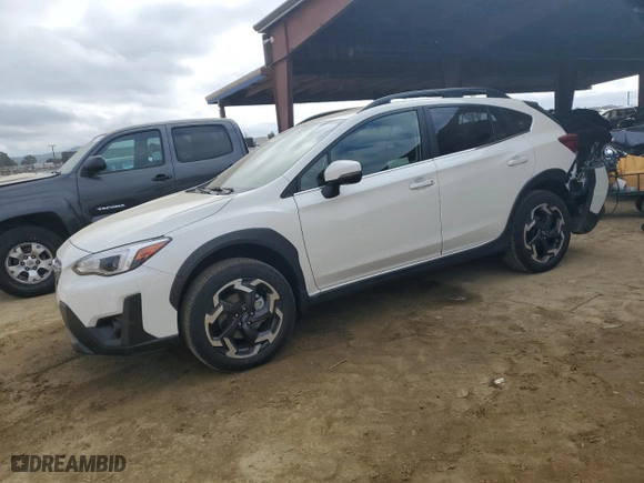2023 Subaru Crosstrek Limited with VIN JF2GTHNC6PH279569, listed as a Copart auction lot 42968915 with 13,597 mi miles and Salvage Title. Bid and sale history available at carsss.com. Image 1.