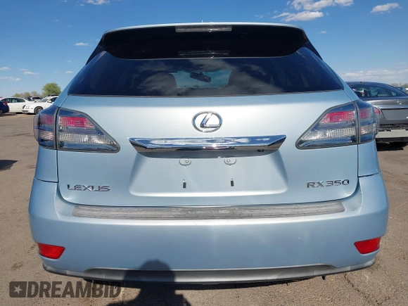 2010 Lexus RX 350 with VIN 2T2ZK1BA0AC008549, listed as a IAAI auction lot 42233251 with 124,021 mi miles and . Bid and sale history available at DreamBid. Image 17.