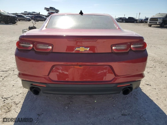 2021 Chevrolet Camaro 1LS with VIN 1G1FB1RX6M0128963, listed as a Copart auction lot 80151114 with 42,745 mi miles and Salvage Title. Bid and sale history available at carsss.com. Image 6.