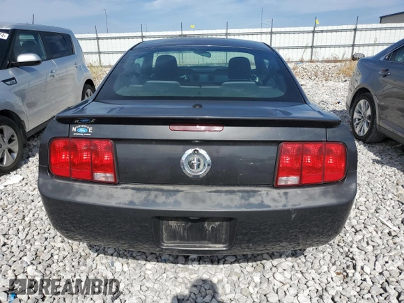 2009 Ford Mustang with VIN 1ZVHT80N695121777, listed as a Copart auction lot 71637794 with 189,608 mi miles and Salvage Title. Bid and sale history available at carsss.com. Image 6.
