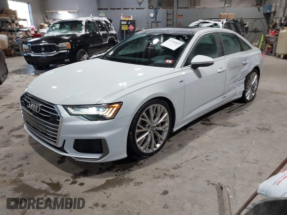 2019 Audi A6 Prestige with VIN WAUM2AF27KN026348, listed as a IAAI auction lot 41380885 with 66,272 mi miles. Bid and sale history available at carsss.com. Image 17.