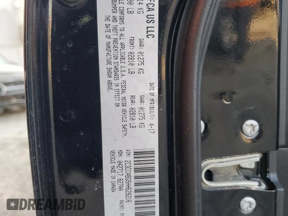 2017 Chrysler 300 S with VIN 2C3CCABG5HH628216, listed as a Copart auction lot 81404634 with 175,887 mi miles and Clean Title. Bid and sale history available at DreamBid. Image 13.