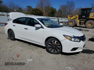 2018 Nissan Altima S with VIN 1N4AL3AP3JC190276, listed as a Copart auction lot 47260695 with 96,376 mi miles and Salvage Title. Bid and sale history available at DreamBid. Image 4.