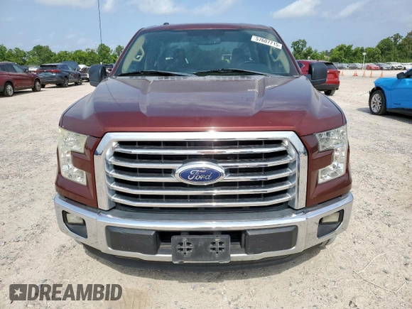 2015 Ford F-150 XL with VIN 1FTEW1CP4FKD76832, listed as a Copart auction lot 57607715 with 183,177 mi miles and Salvage title. Bid and sale history available at DreamBid. Image 5.