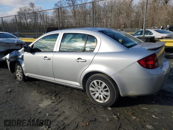 2010 Chevrolet Cobalt LS with VIN 1G1AB5F53A7132623, listed as a Copart auction lot 46311175 with 91,341 mi miles and Non Repairable. Bid and sale history available at DreamBid. Image 2.