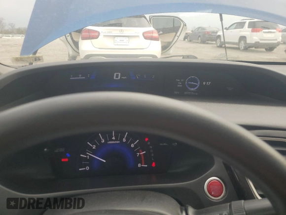 2014 Honda Civic Sedan EX with VIN 19XFB2F83EE084634, listed as a Copart auction lot 46585605 with 97,213 mi miles and Salvage Title. Bid and sale history available at carsss.com. Image 9.