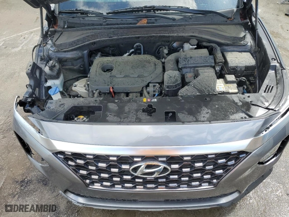 2019 Hyundai Santa Fe SEL with VIN 5NMS33AD4KH004705, listed as a Copart auction lot 49668165 with 26,922 mi miles and Salvage Title. Bid and sale history available at carsss.com. Image 12.