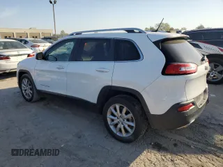 2015 Jeep Cherokee Limited with VIN 1C4PJLDB8FW701626, listed as a Copart auction lot 74461864 with 139,426 mi miles and Salvage Title. Bid and sale history available at DreamBid. Image 2.