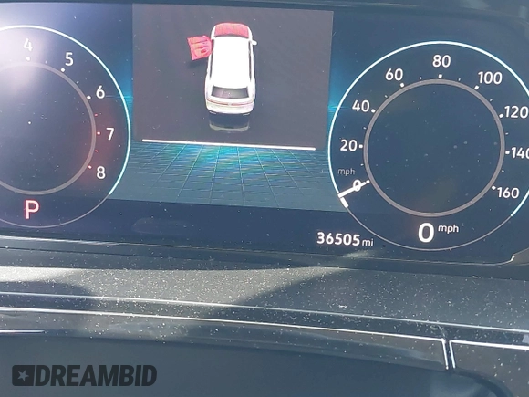 2024 Volkswagen Atlas SE with VIN 1V2HR2CA8RC535094, listed as a IAAI auction lot 42261647 with 36,505 mi miles and . Bid and sale history available at DreamBid. Image 14.