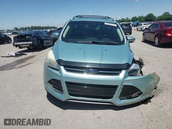2013 Ford Escape Titanium с VIN 1FMCU0J98DUB77372, выставлен на аукционе Copart как лот 58006235 с пробегом 200 929 миль миль и Списание • Salvage title. История ставок и продаж доступна на DreamBid. Изображение 15.