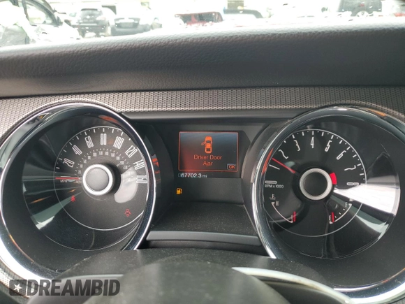 2014 Ford Mustang GT with VIN 1ZVBP8FF4E5255787, listed as a Copart auction lot 54500785 with 67,702 mi miles and Salvage title. Bid and sale history available at DreamBid. Image 9.