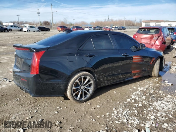 2017 Cadillac ATS-V with VIN 1G6AN5SYXH0151903, listed as a Copart auction lot 85381974 with Not Provided miles and Non Repairable. Bid and sale history available at carsss.com. Image 3.