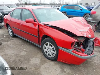 2004 Chevrolet Impala with VIN 2G1WF52E549358374, listed as a IAAI auction lot 41500552 with 208,865 mi miles. Bid and sale history available at carsss.com. Image 1.