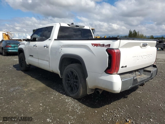 2022 Toyota Tundra 4WD Limited with VIN 5TFJA5DA3NX026320, listed as a Copart auction lot 71056974 with 0 mi miles and Salvage Title. Bid and sale history available at carsss.com. Image 2.