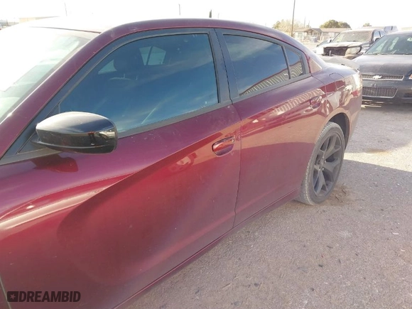 2018 Dodge Charger SXT with VIN 2C3CDXBG0JH289953, listed as a IAAI auction lot 41696969 with 155,839 mi miles. Bid and sale history available at carsss.com. Image 6.