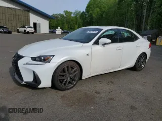 2020 Lexus IS 350 F Sport with VIN JTHGZ1E25L5018312, listed as a Copart auction lot 56530075 with 45,954 mi miles and Salvage title. Bid and sale history available at DreamBid. Image 1.