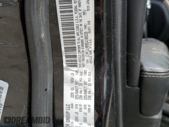 2014 Jeep Cherokee Limited with VIN 1C4PJMDS9EW210955, listed as a Copart auction lot 53263085 with 92,927 mi miles and Salvage Title. Bid and sale history available at DreamBid. Image 16.