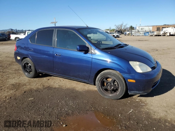 2002 Toyota Prius with VIN JT2BK18U020042132, listed as a Copart auction lot 88717975 with 195,616 mi miles and Salvage Title. Bid and sale history available at carsss.com. Image 4.