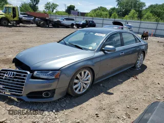 2017 Audi A8 with VIN WAU44AFDXHN015204, listed as a Copart auction lot 62845725 with Not provided miles and Clean title. Bid and sale history available at DreamBid. Image 1.