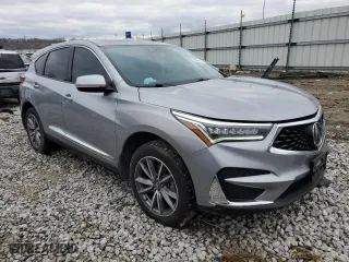 2020 Acura RDX w/Technology Pkg with VIN 5J8TC1H59LL004742, listed as a Copart auction lot 42829615 with 34,790 mi miles and Salvage Title. Bid and sale history available at carsss.com. Image 4.