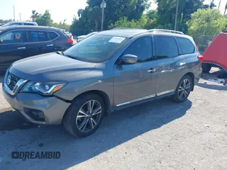 2020 Nissan Pathfinder Platinum with VIN 5N1DR2DM9LC605276, listed as a IAAI auction lot 41814464 with 78,249 mi miles. Bid and sale history available at carsss.com. Image 19.