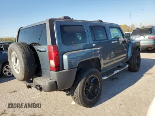 2006 Hummer H3 with VIN 5GTDN136X68212254, listed as a Copart auction lot 77040314 with 129,690 mi miles and Clean Title. Bid and sale history available at carsss.com. Image 3.